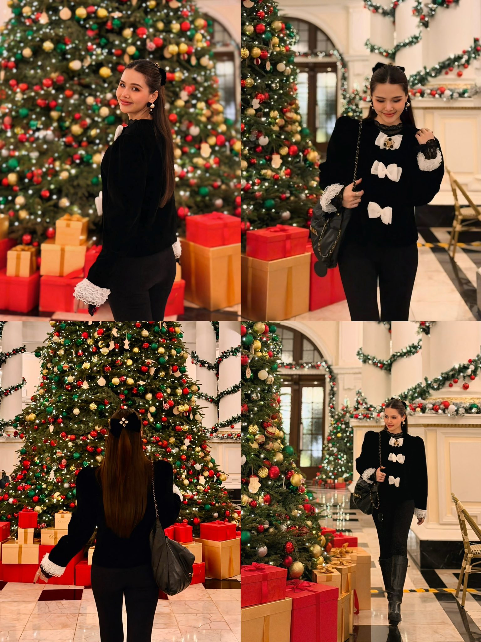 Phanh Lee và bộ ảnh Giáng sinh cùng hai con gây sốt trên mạng xã hội - Ảnh 2.