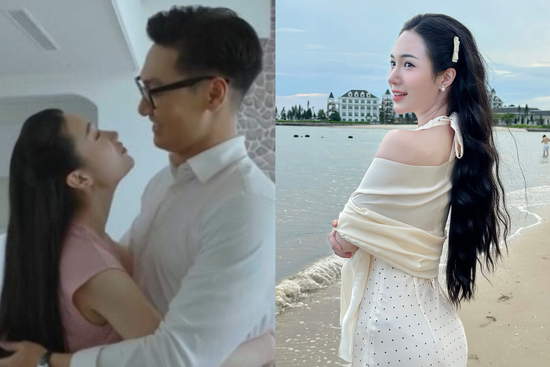 Nữ diễn viên đóng vợ trẻ, kém Mạnh Trường 16 tuổi trong phim giờ vàng VTV là ai?