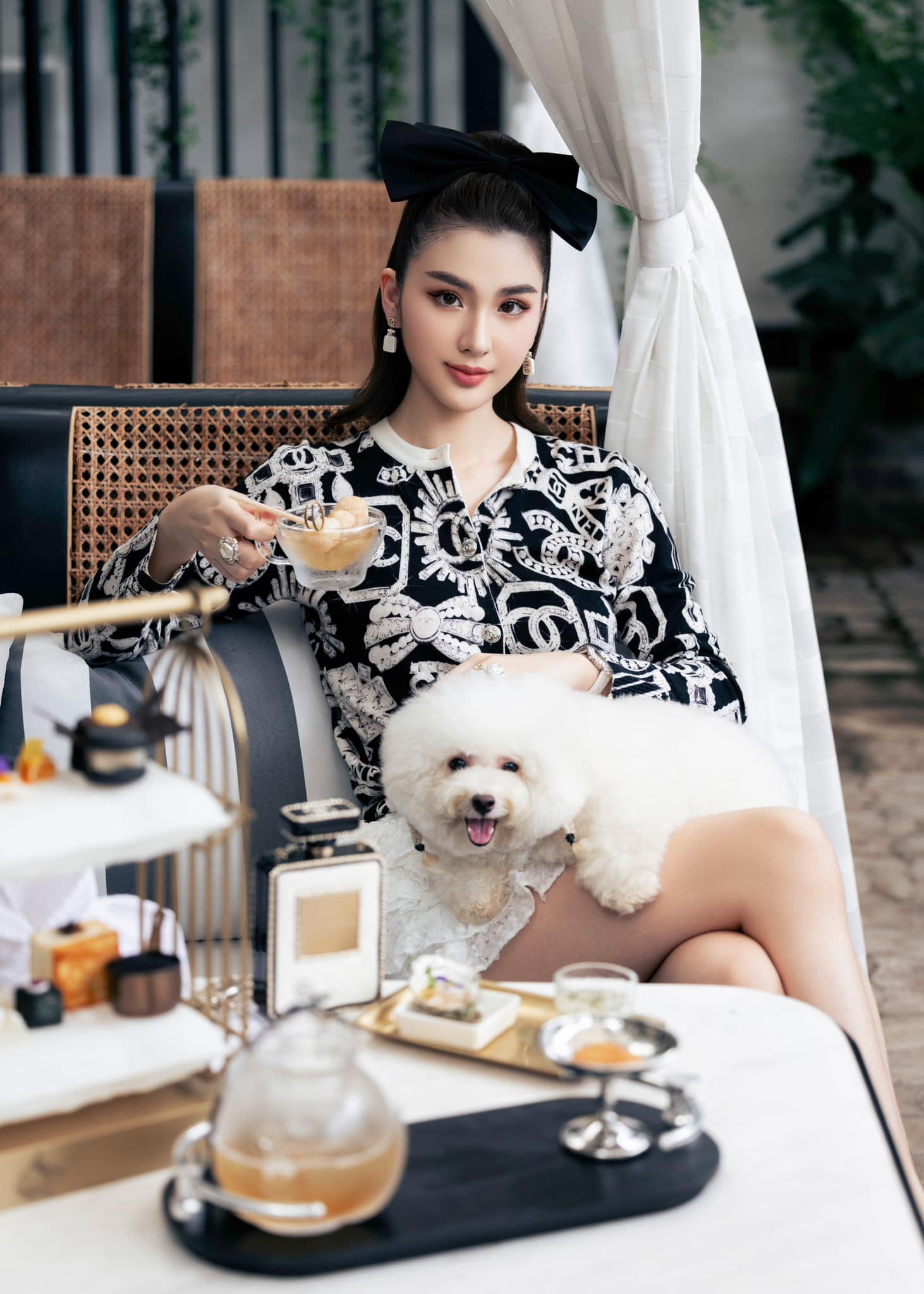 Cuộc sống thượng lưu của mỹ nhân The Face tại biệt thự sang trọng ở TP . HCM - Ảnh 11.