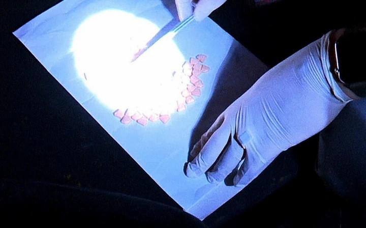 Tang vật công an thu giữ.