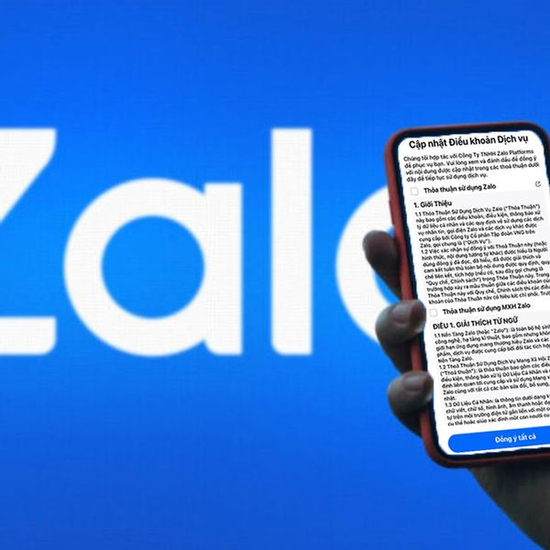 Người dùng thắc mắc về yêu cầu cập nhật điều khoản dịch vụ mới, Zalo nói gì?