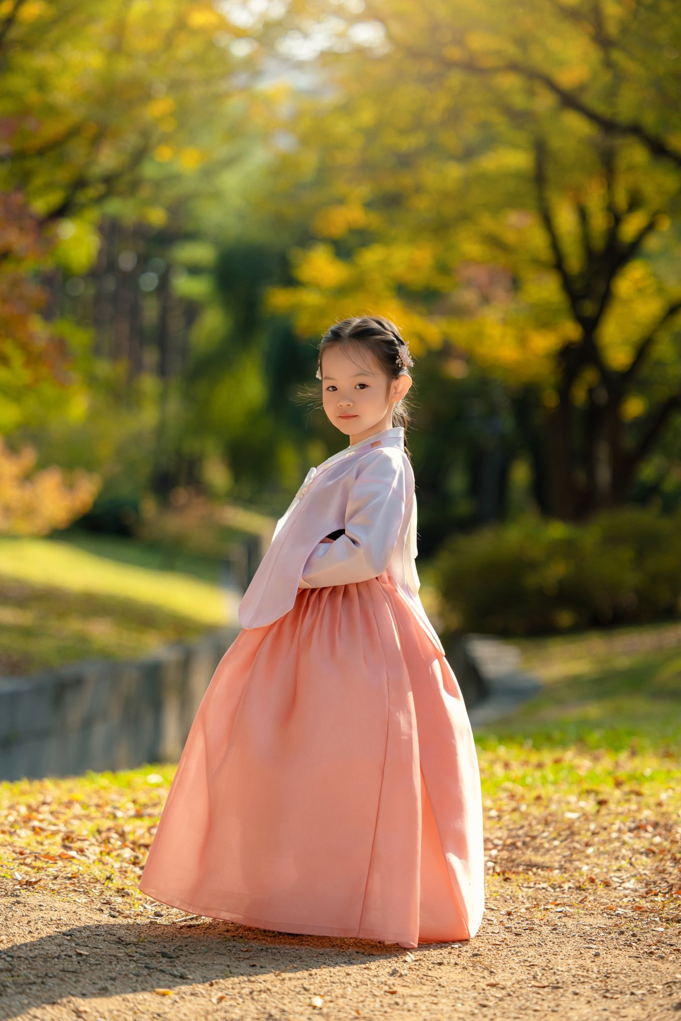 Con gái Đàm Thu Trang - Cường đô la diện Hanbok xinh như công chúa - Ảnh 1.