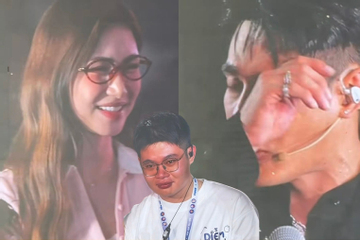 Drama tại fan meeting: Lê Dương Bảo Lâm khóc xin lỗi Hoà Minzy