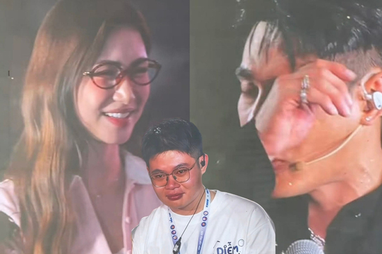 Drama tại fan meeting: Lê Dương Bảo Lâm khóc xin lỗi Hoà Minzy