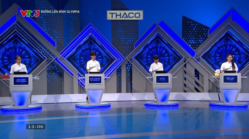 4 nhà leo núi trận thi tuần 1, tháng 3, quý 1 Đường lên đỉnh Olympia năm thứ 26.