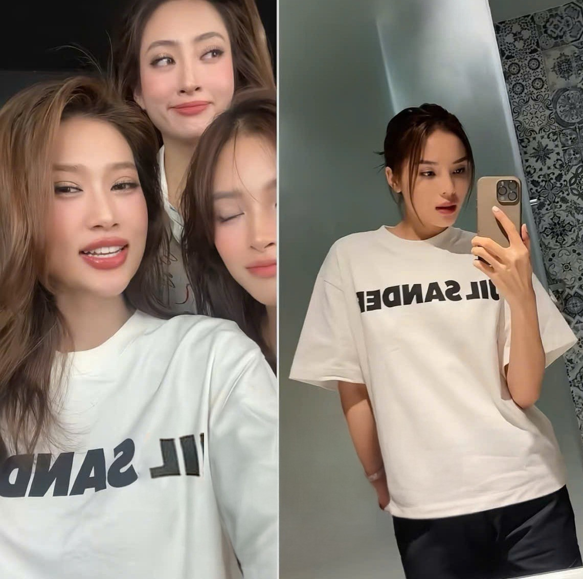 Bằng chứng Hoa hậu Kỳ Duyên và Thiên Ân sống chung