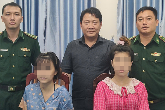 Giải cứu hai bé gái 14 tuổi bị lừa bán sang Campuchia với giá 60 triệu đồng