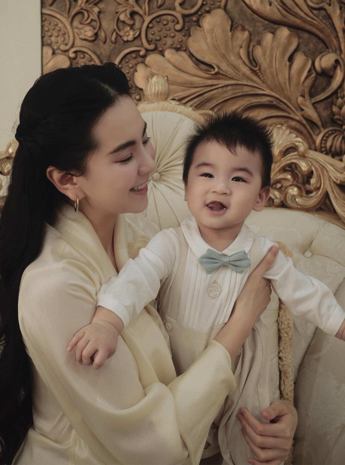 Con trai MC Mai Ngọc gây chú ý trong sinh nhật đặc biệt của mẹ - Ảnh 5.