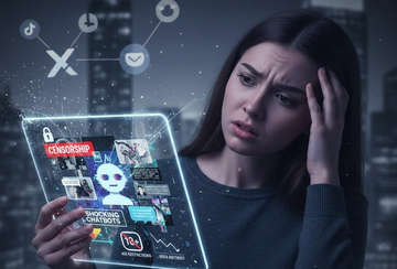 Lệnh cấm, AI kém chất lượng và chatbot gây sốc: Những bê bối mạng xã hội 2025