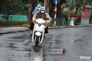 Dự báo thời tiết 5/12/2025: Không khí lạnh tăng cường, Hà Nội lại mưa rét