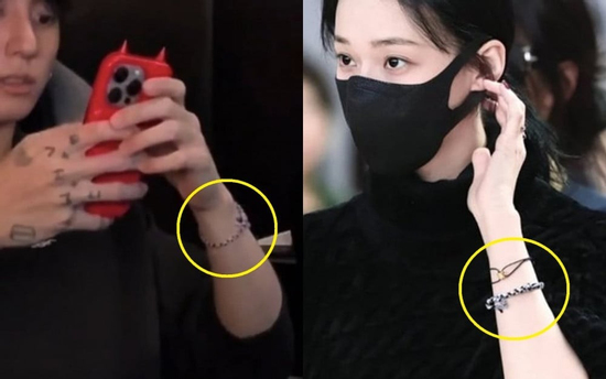 Cặp đôi hàng đầu showbiz 'bị bóc' hẹn hò, lộ cả hình xăm đôi