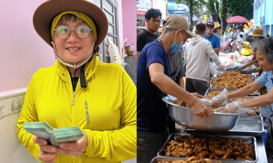 Mới trúng độc đắc, người đàn ông nhét 100 triệu đồng nhờ nấu cơm từ thiện rồi biến mất trong 10 giây