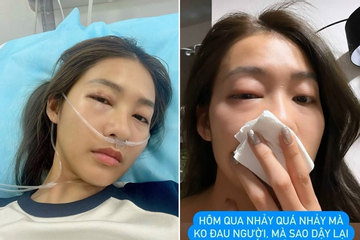 Ngỡ ngàng ngoại hình hiện tại của Khả Ngân sau thời gian liên tục nhập viện