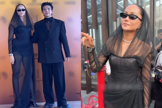 H'Hen Niê bị soi vóc dáng nặng nề qua cam thường sau 2 tháng sinh con