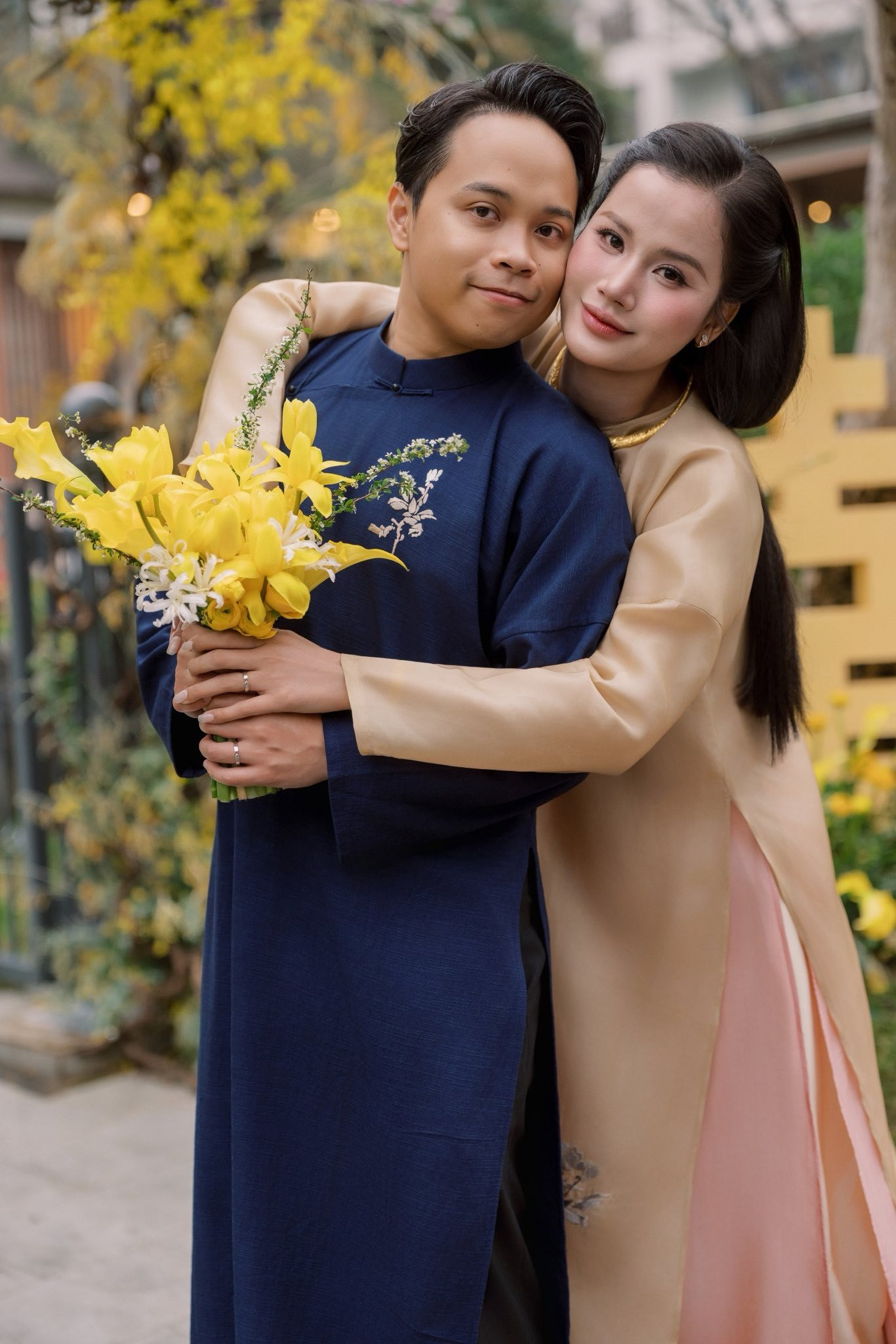 Á hậu Hương Ly viết tâm thư gửi chồng sau lễ cưới