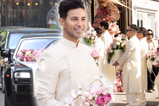 Choáng dàn xe sang và sính lễ hoành tráng chồng Tây mang đi hỏi cưới Tiên Nguyễn