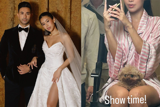 Cô dâu Tiên Nguyễn chính thức lộ diện, thần thái sang chảnh gây sốt MXH