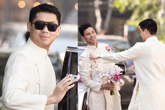 Em trai Tiên Nguyễn hiếm hoi xuất hiện, để lộ 'thái độ lạ' với anh rể người ngoại quốc