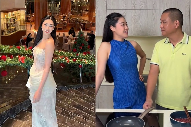 Lộ thêm dấu hiệu Hoa hậu Khánh Vân mang thai con đầu lòng?