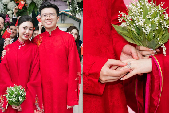 'Cô dâu gia tộc nghìn tỷ' tung ảnh cưới với thiếu gia Phan Hoàng, để lộ nhẫn kim cương khủng