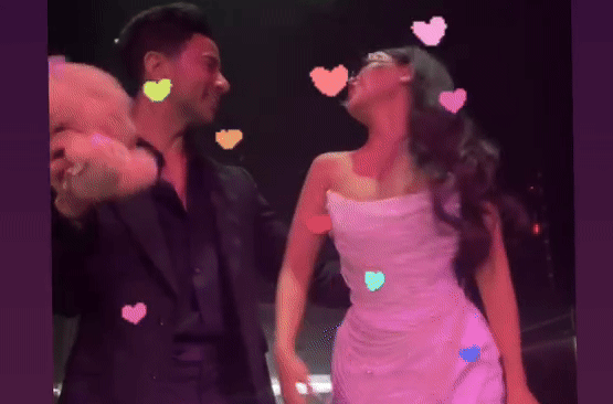 Cô dâu Tiên Nguyễn và chồng Dubai hôn nhau cực ngọt quẩy hết mình tiệc hậu đám cưới