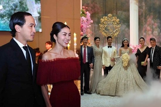 Dàn khách mời toàn 'phú ông, phú bà' dự đám cưới Tiên Nguyễn, Hà Tăng vẫn đỉnh nhất!