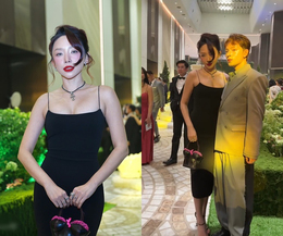 Lan Khuê phối túi Chanel Mini Pouch