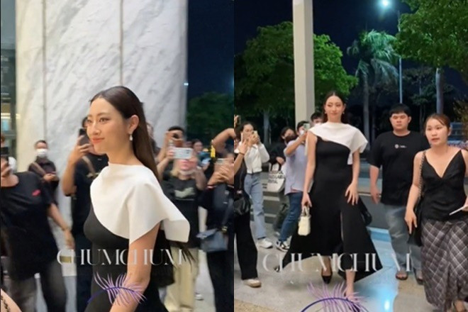 Lương Thùy Linh diện cây đồ 900 triệu sang chảnh chưa từng thấy tại đám cưới con gái tỷ phú