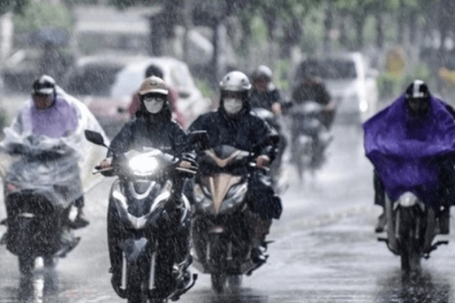 Ngày mai, nhiều khu vực mưa to đến rất to