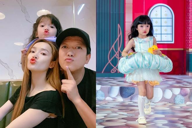 Con gái Nhã Phương lộ diện nét căng