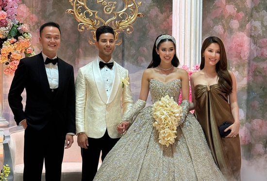 Đám cưới con gái tỉ phú Johnathan Hạnh Nguyễn: Nơi hội tụ của những chiếc túi có giá trị 'khủng'