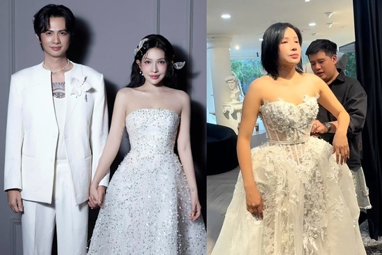 Khả Như lộ ảnh thử váy cưới, chuẩn bị kết hôn với Huỳnh Phương?