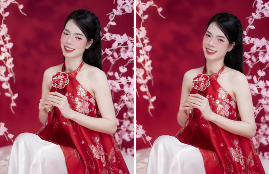 Nhan sắc hoa khôi bóng chuyền cầm cờ Việt Nam dự khai mạc SEA Games 33