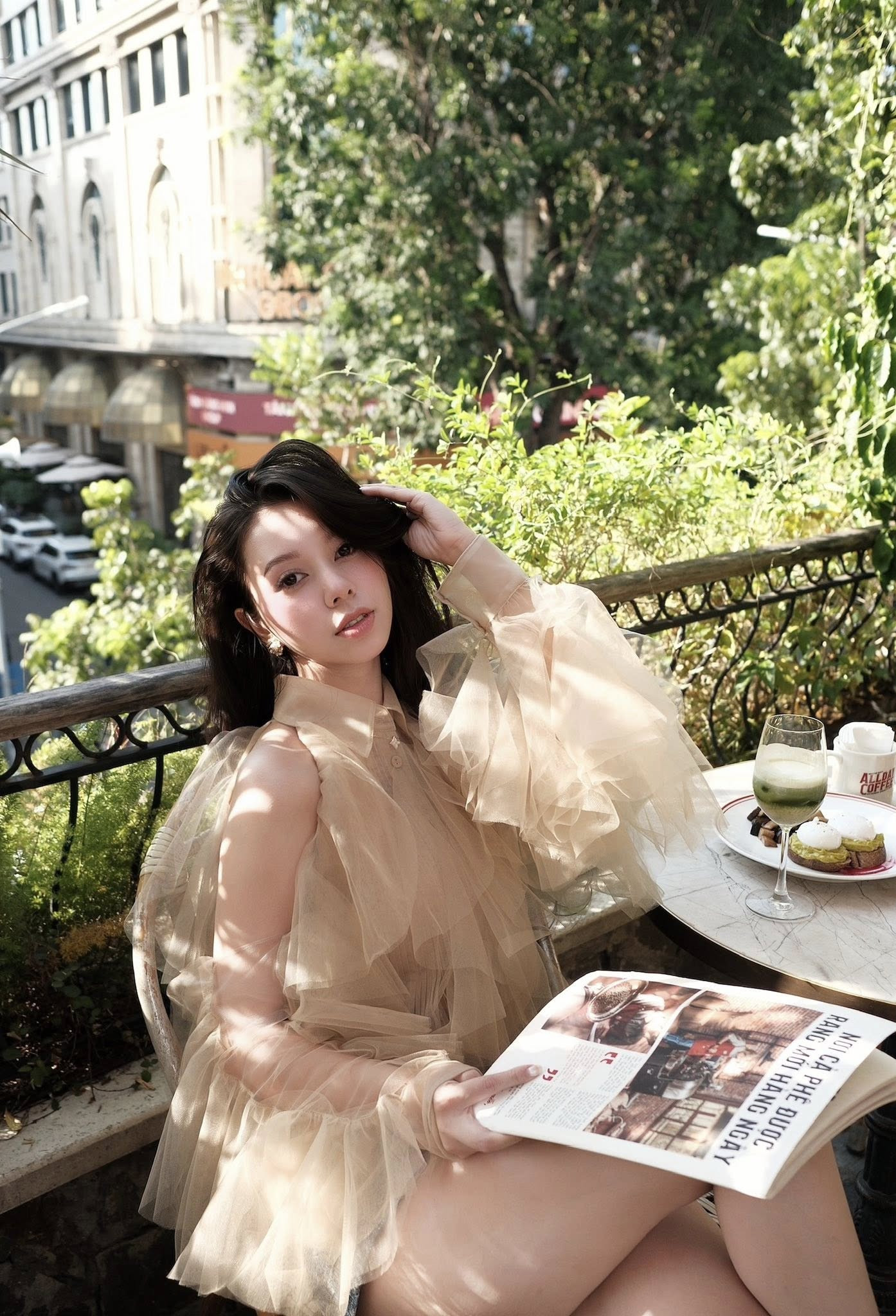 Nhan sắc diễn viên Hà bùi gây bão mạng xã hội trong phim Cách em 1 milimet Bùi - Ảnh 10.