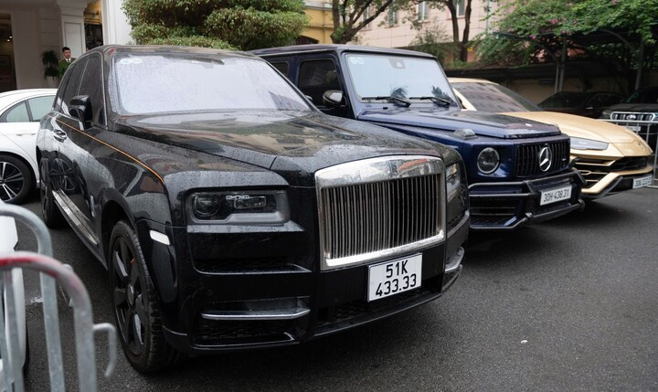 Dàn siêu xe bị thu giữ trong vụ án Mr Pips.