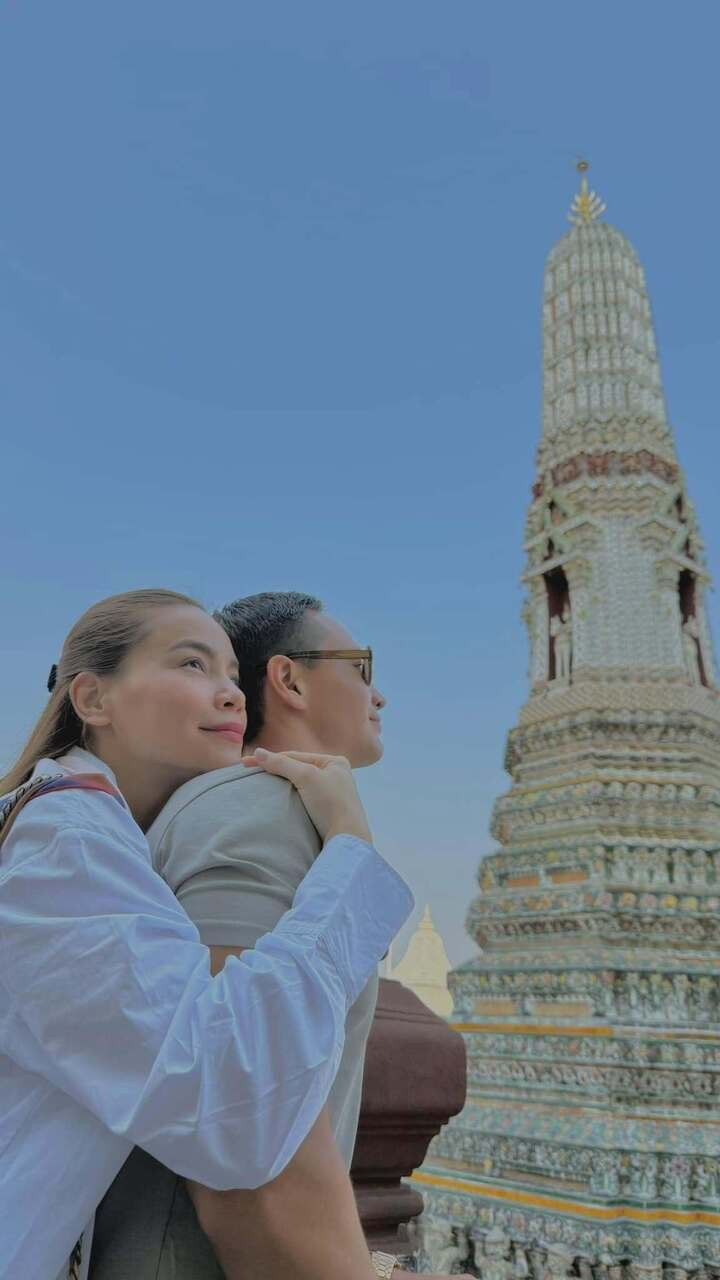 Hồ Ngọc Hà và ông xã Kim Lý vừa có chuyến đi ý nghĩa.