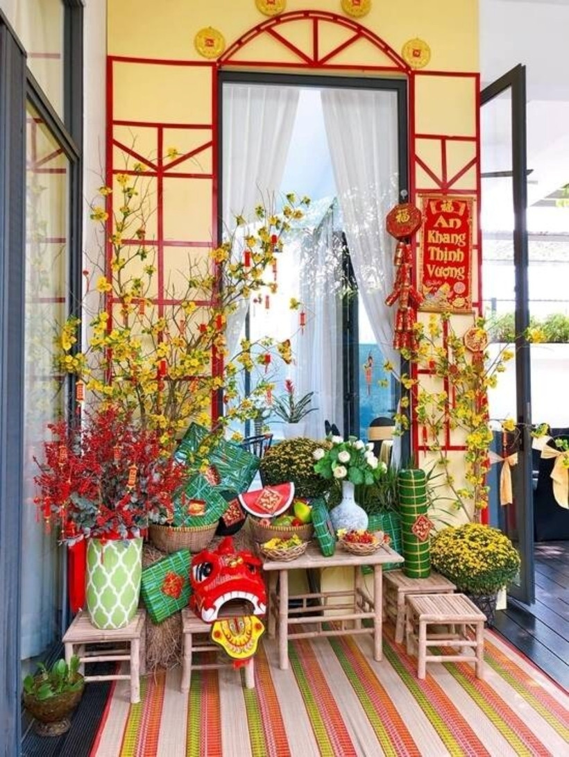 Trong biệt thự còn thiết kế phòng gym với đầy đủ trang thiết bị để rèn luyện sức khỏe.