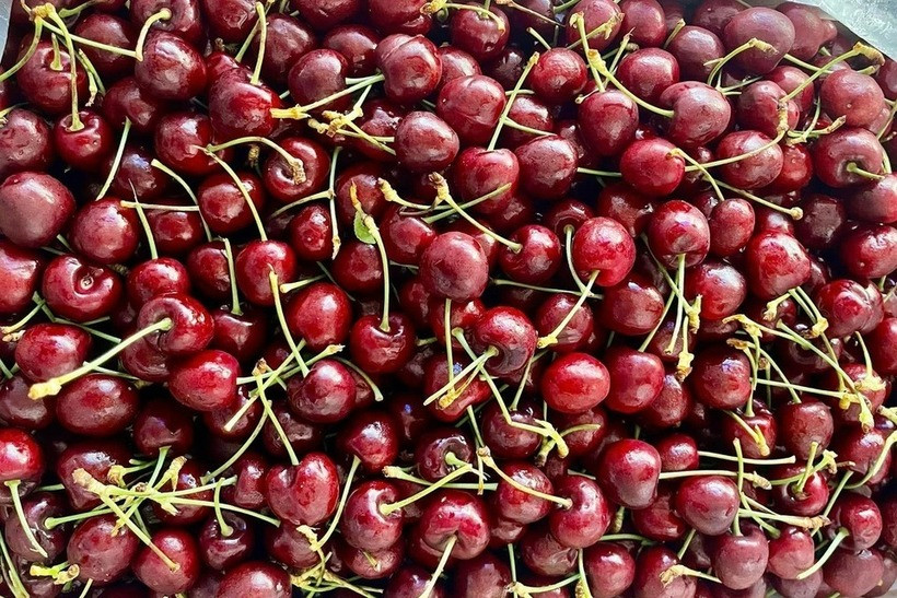 Cherry nhập khẩu, với hương vị thơm ngon đặc trưng và sự mới lạ, luôn nhận được sự yêu thích đặc biệt từ người tiêu dùng Việt Nam mỗi khi vào mùa. Ảnh minh họa