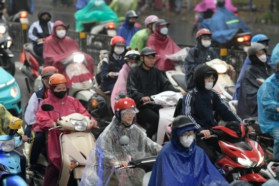 Miền Bắc rét cả tuần, kèm mưa phùn, nồm ẩm