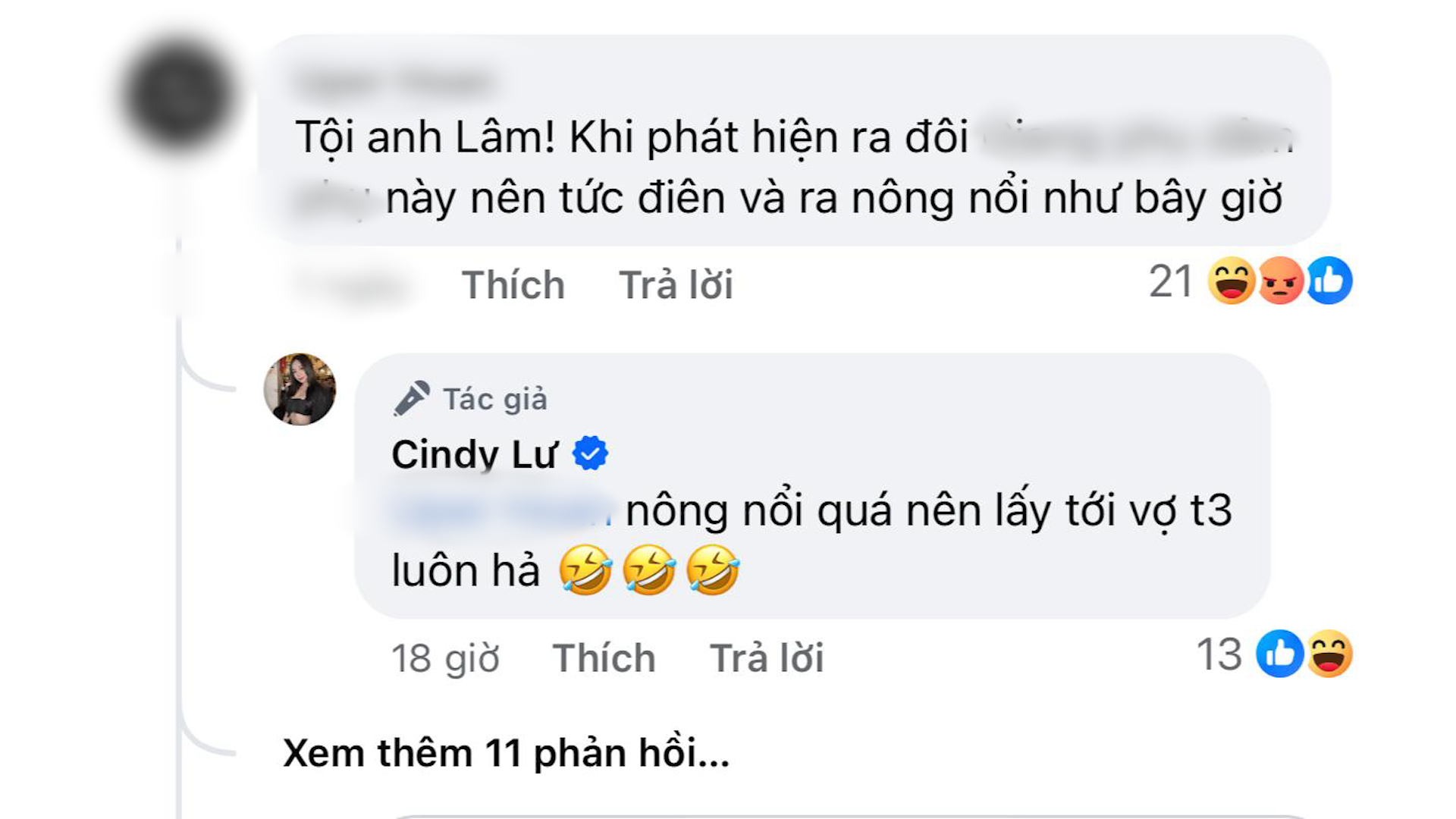 Cindy Lư đáp trả khi bị nói ngoại tình, là nguyên nhân khiến Hoài Lâm tụt dốc không phanh- Ảnh 1.