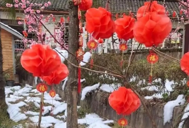 Phẫn nộ vì khu du lịch tạo tuyết bằng bông trộn xà phòng ảnh 1