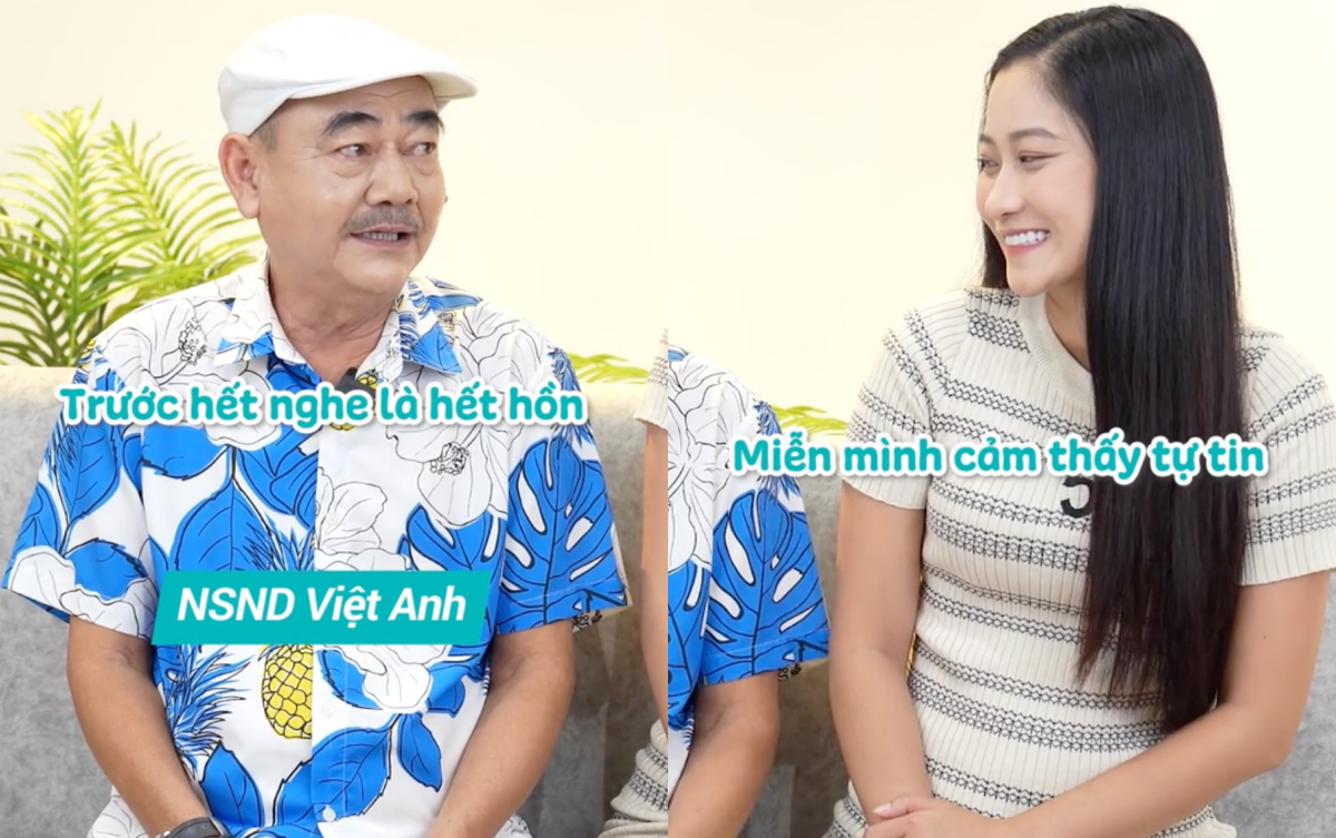 Bạn gái kém 36 tuổi của NSND Việt Anh ngày càng quyến rũ hậu trùng tu vòng 1