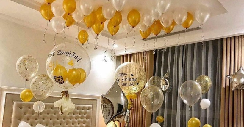 Các bong bóng bay được bơm bằng các khí nhẹ hơn không khí của môi trường bình thường. Ảnh minh họa