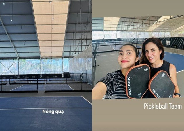 Hà Tăng hạ đo ván nhiều mỹ nhân khi diện đồ Pickleball U40 body vẫn đỉnh chóp