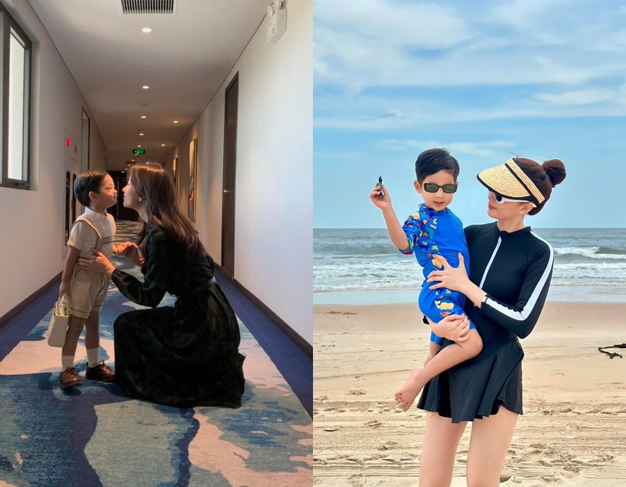 3 con của Hoa hậu Đặng Thu Thảo càng ngắm càng yêu