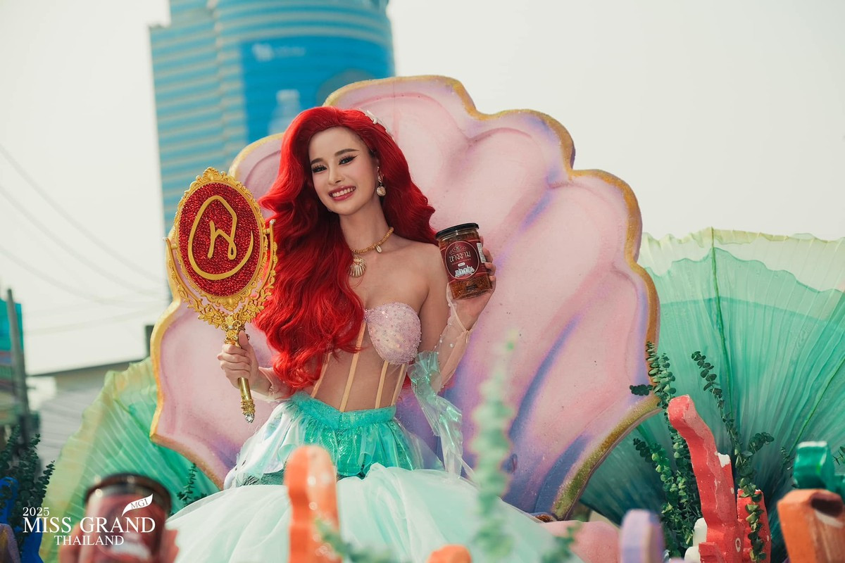 Thí sinh Hoa hậu Hòa bình Thái Lan làm lố ảnh 23