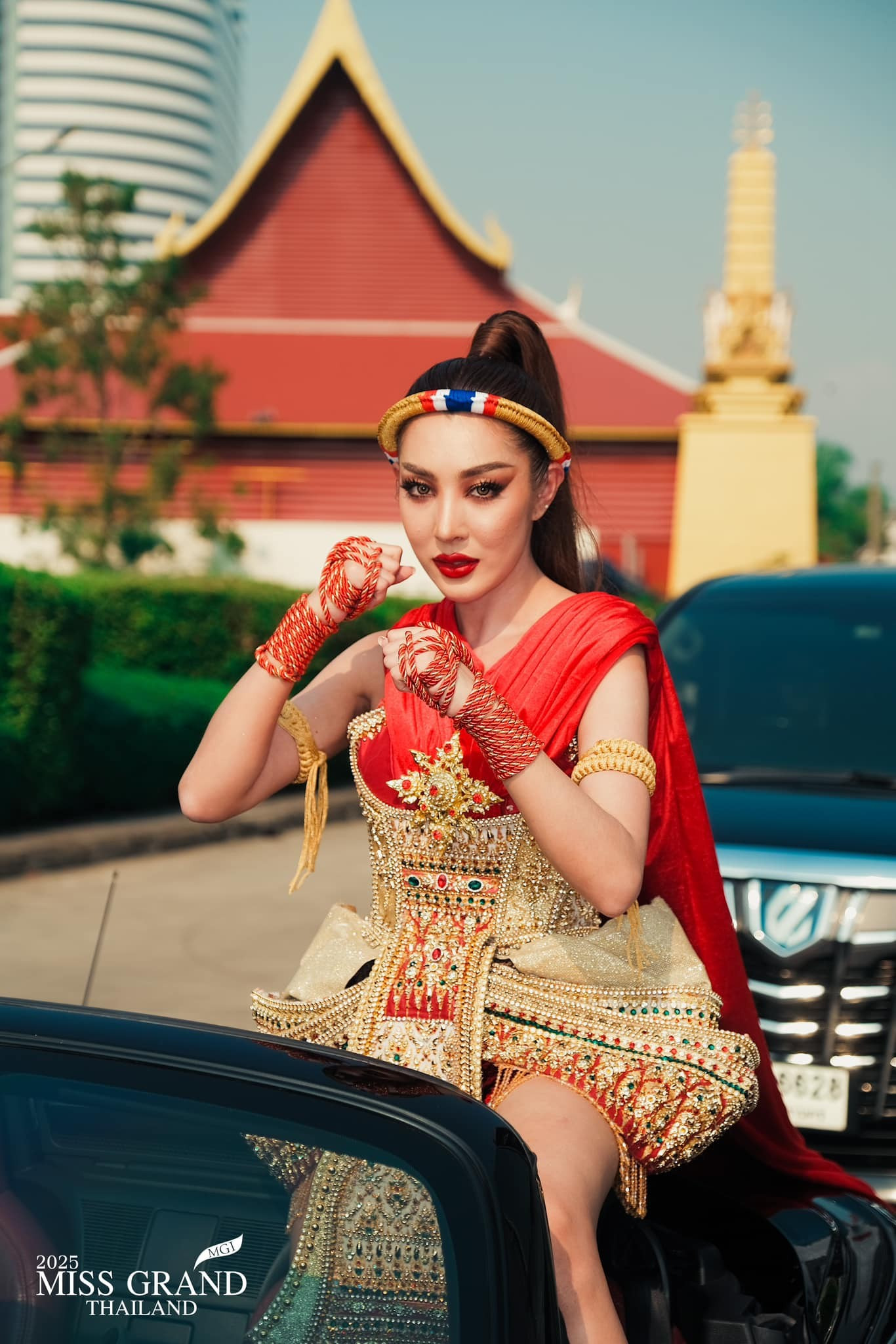 Thí sinh Hoa hậu Hòa bình Thái Lan làm lố ảnh 14