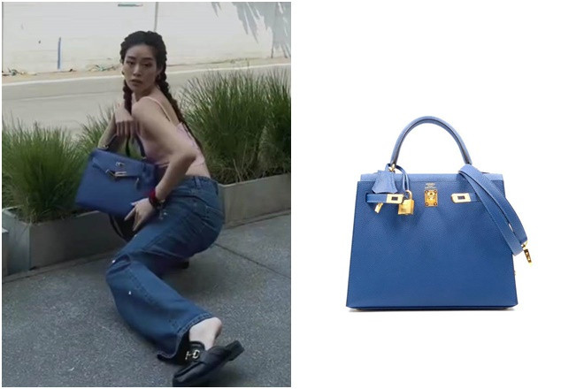 Hoa hậu Khánh Vân diện túi hơn nửa tỷ đồng đại gia ngầm mới của vbiz