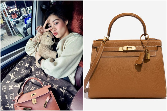 Hoa hậu Khánh Vân diện túi hơn nửa tỷ đồng đại gia ngầm mới của vbiz