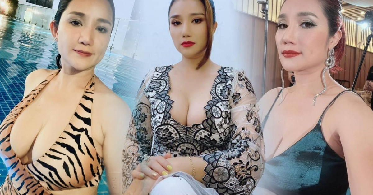 Cát Tường mặc đồ bơi khoe body đẫy đà tuổi 47 khẳng định khen chê tùy